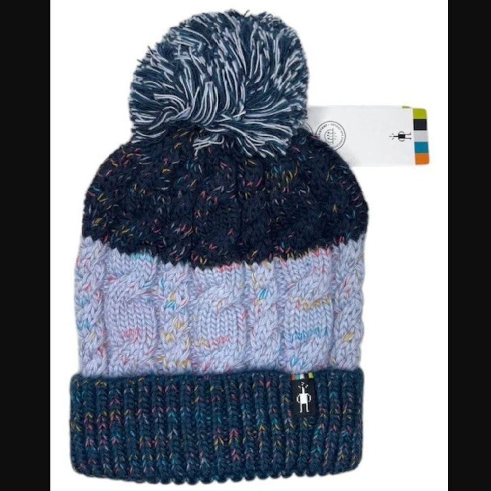 Smartwool Kids Isto Beanie,Purple Eclipse Heather, L/XL, New w/ Tags